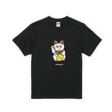 可愛招財貓 短T 右手招財 招き猫 lucky cat  A012