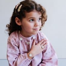 英國Mimi & Lula_SS25_春日花園_小雛菊飾品3入組 兒童髮飾