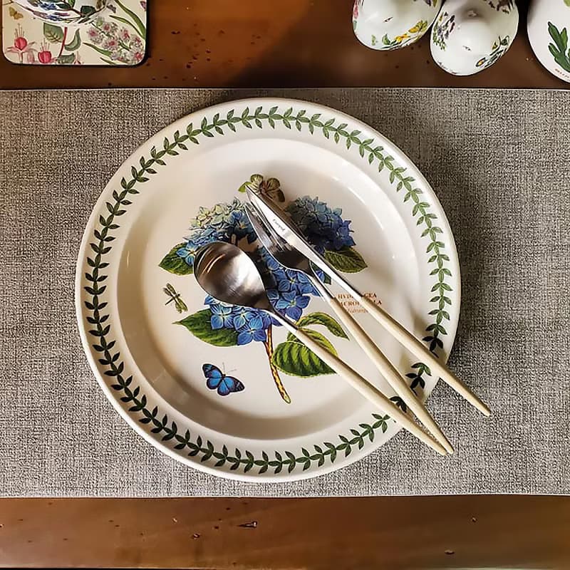 Portmeirion-Botanic Garden 經典植物園系列-25cm餐盤(6入套組)