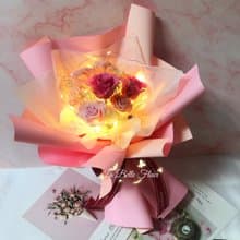 24hr出貨永生花束/乾燥花束/情人節花束/生日禮物/畢業花束