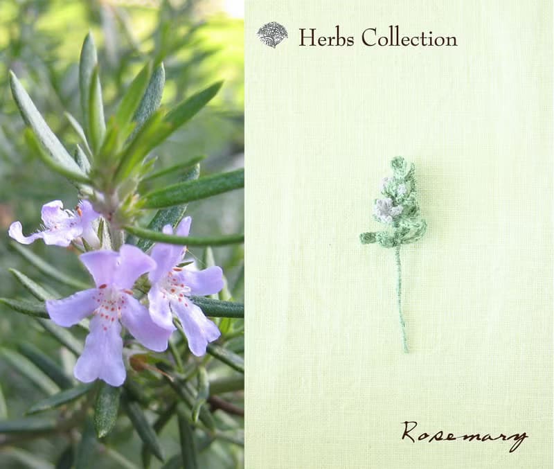 迷迭香 繡球花 花環 頸鍊/項鍊 粉紅色 M size  生日禮物