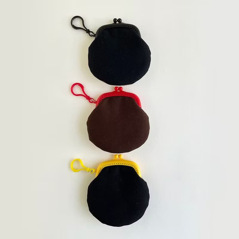 我不醜好聰明/微刺繡/塑膠口金零錢包
