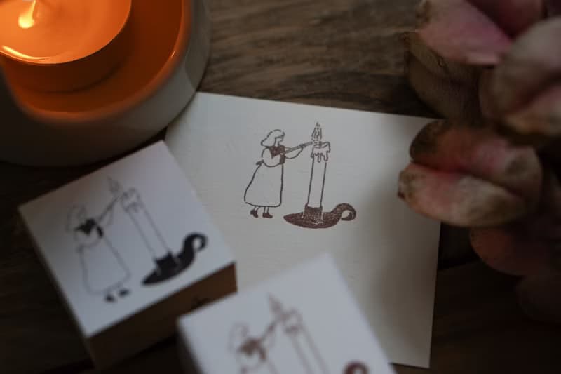 燭光 Candle Light  森空 IVY SNOW 印章