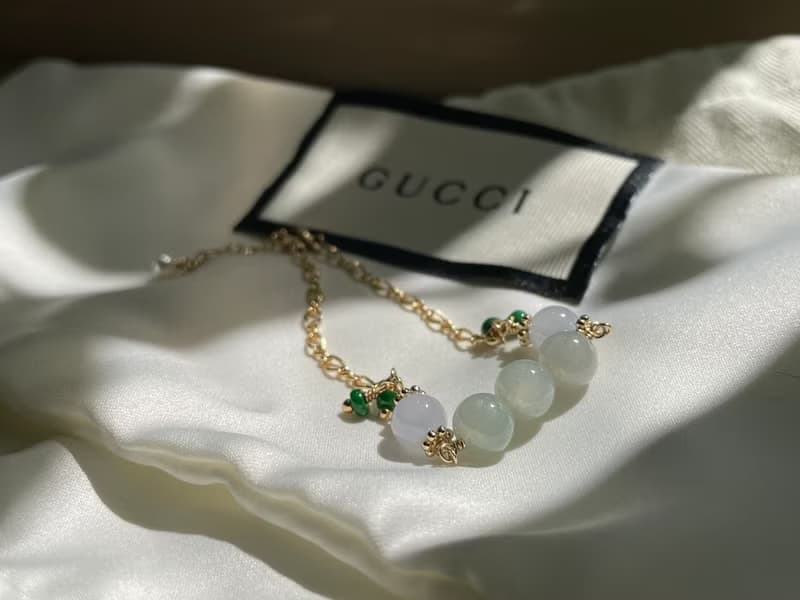 心弦//天然翡翠A貨 紫羅蘭 晴水 綠翠 美國14KGF配飾 手鍊