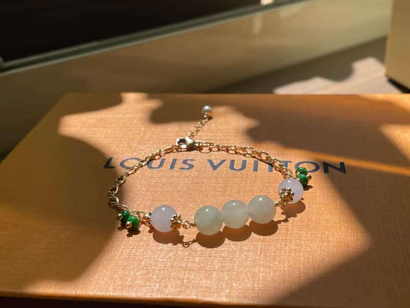 心弦//天然翡翠A貨 紫羅蘭 晴水 綠翠 美國14KGF配飾 手鍊