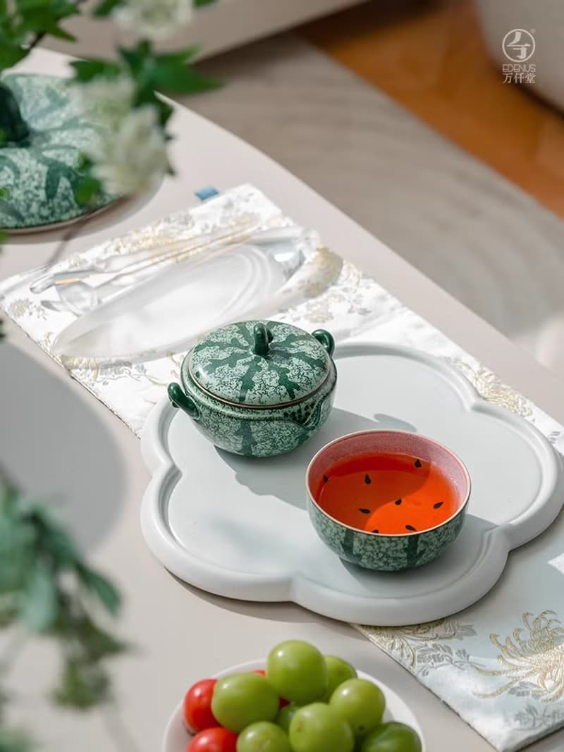 旅行茶具女士一人飲快客杯戶外露營便攜式茶具旅行套裝