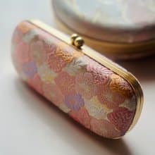 日本粉櫻花眼鏡盒/筆盒/首飾盒