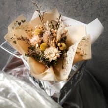 巴洛克風乾燥花束 畢業花束| 生日  畢業季首選 |台北可自取