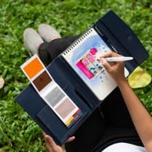 Viviva A5 Portable Paint Kit - Mess-Free, Compact & Creative Travel Art Supplies