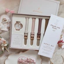母親節禮物 免運 復古 Grand Jour Gift Set  女裝 可轉換錶帶禮
