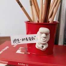 【快速出貨】愛の光波 摩艾 磁鐵系列 擴香石 交換禮物
