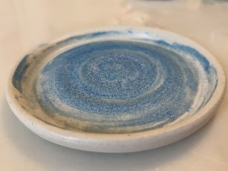 淺圓盤、陶盤、手拉柸盤