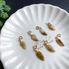 天然緬甸玉翡翠 玉米 生意興隆 金玉滿堂 隨意扣 滴溜 項鍊手鍊