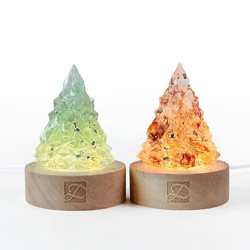 M號水晶聖誕樹燈座 | 6款水晶 | 聖誕禮物 交換禮物 生日禮物