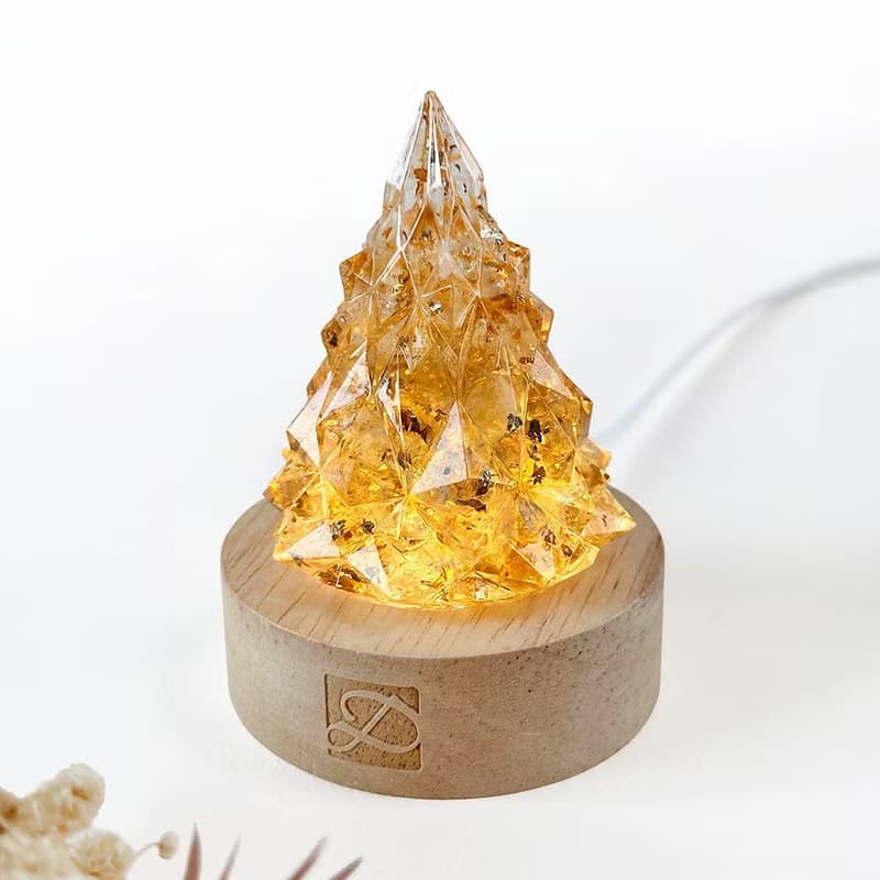 M號水晶聖誕樹燈座 | 6款水晶 | 聖誕禮物 交換禮物 生日禮物