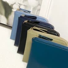 【免費英文燙金】8色 真皮L型短夾 零錢包 錢包  畢業  生日 禮物