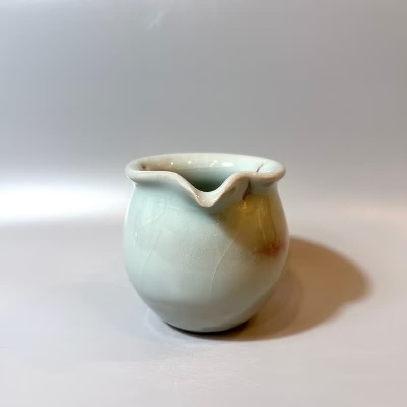 溫潤天青銅紅茶海 / 極品青瓷 / 小平凡手作