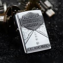 【ZIPPO官方旗艦店】哈雷戴維森-傳奇之路防風打火機 20229