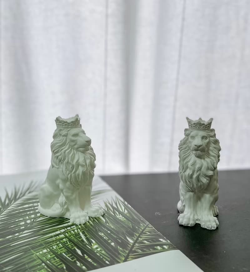 【居家擺飾】香氛造型擴香石- 霸氣皇冠獅子