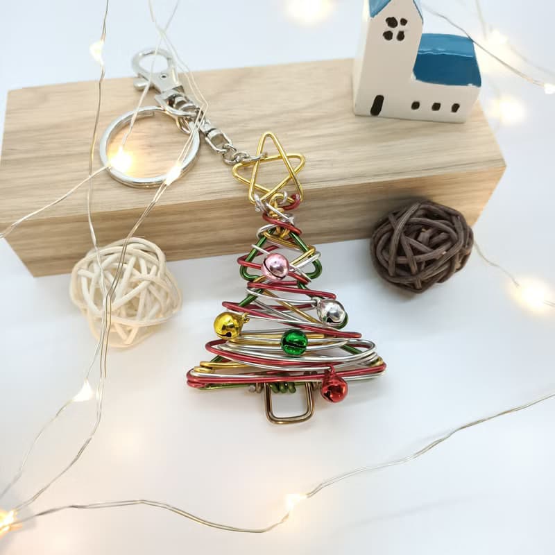 職人鋁線創作,交換禮物,聖誕樹 耶誕節樹 聖誕節 Merry Christmas