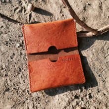 沙河之漠 厚片名片夾 野生鹿