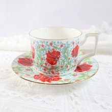 花開富貴 下午茶杯盤組/咖啡杯盤組/禮盒