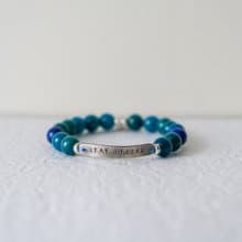 STAY STRONG 保持堅強 糖心瑪瑙 手鍊