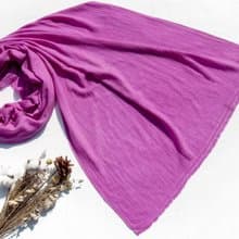 喀什米爾Cashmere/羊絨圍巾/純羊毛圍巾披巾/戒指絨披肩-玫瑰粉紅