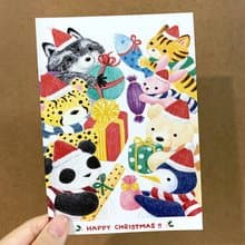 交換禮物 聖誕明信片