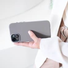 經典防摔皮革手機殼 iPhone 14系列 - 礫石灰