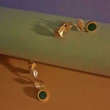 純銀玫瑰雨露 | 設計師VitalitéJewelry | 獨家永續珠寶款