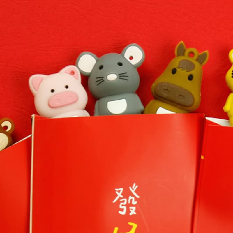 小豬造型隨身碟  新年禮物 生肖禮物 交換禮物 聖誕禮物