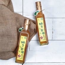 柚子果醋【內含鮮果粒】麻豆文旦柚+米醋 230ml  調飲 涼拌 酸甜