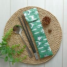 【防水餐具袋】可愛飛鳥  / 盥洗袋