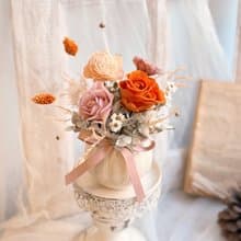 現貨永生花桌花  擴香桌花 開幕禮 新居禮 聖誕節禮物 交換禮物