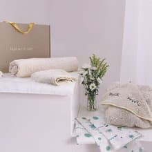 棉花糖絨寶寶限定組 (包巾/浴巾/豪華組/口水巾)