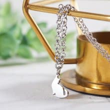 回頭的貓手鍊 -貓咪背影系列- 抗敏醫療鋼