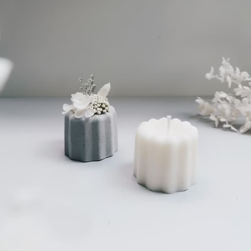 CANELÉ 法式可麗露 | 天然大豆蠟燭&不凋花水泥擴香石禮盒