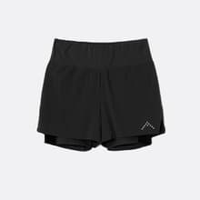 【Rab】Women's Talus 2-in-1 Running Shorts 女 烏木灰