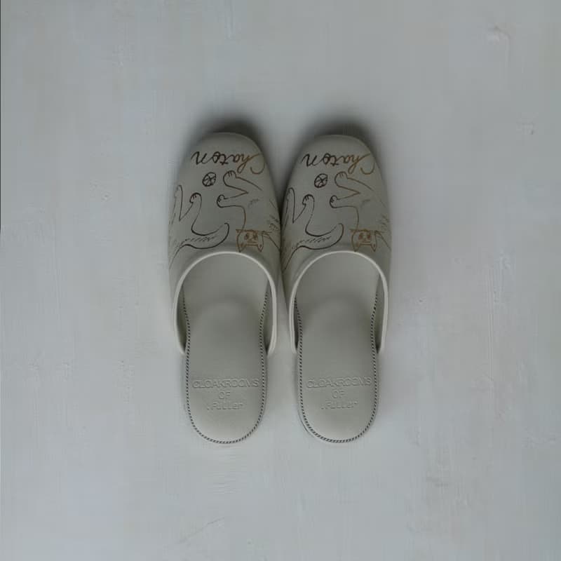 CLOAKROOMS OF .Fuller 室內拖鞋 設計款-chaton white
