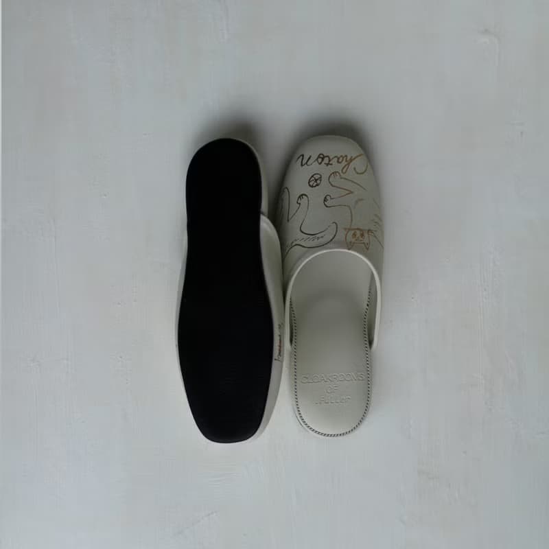 CLOAKROOMS OF .Fuller 室內拖鞋 設計款-chaton white