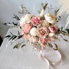 海藏設計| 芙洛拉花舞曲 乾燥花永生花捧花 永生花