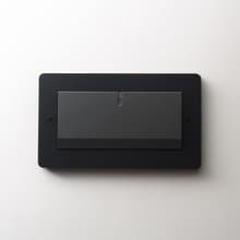 標準型開關面板 霧面黑 搭配Panasonic國際牌GLATIMA 一開關