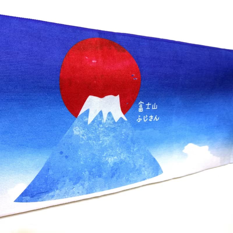 運動毛巾 富士山