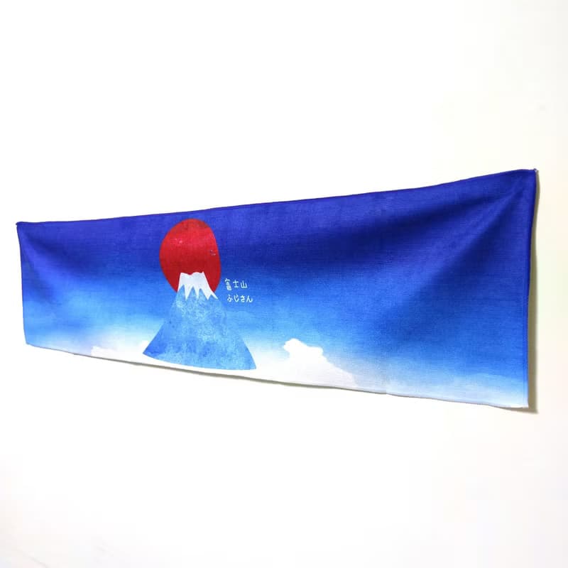 運動毛巾 富士山