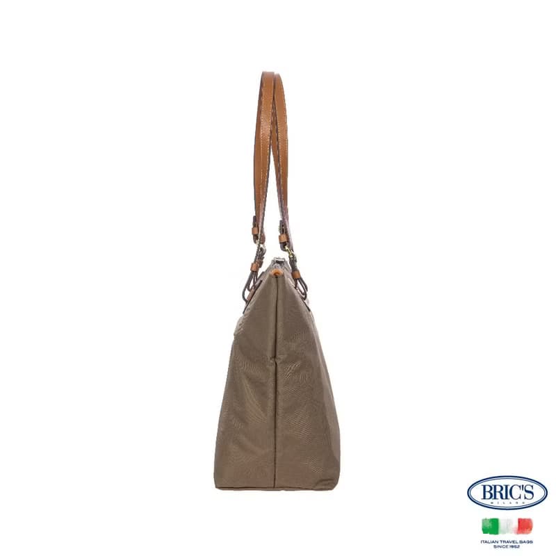 【BRIC' S】X-Bag 3合1 中尺寸 手提肩背袋(附小側包包)-堅果摩卡