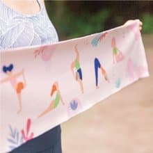 運動毛巾 - Yoga Cutie 俏皮女孩 親膚透氣 速吸快乾