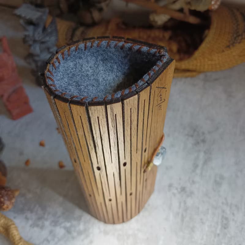 茉樂手盒/A1柚木/品味自然風/平行紋/筆盒/眼鏡盒/小物收納/送禮
