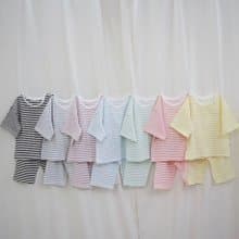韓國透氣輕薄夏日清爽馬卡龍色居家服套裝 Macaron Set