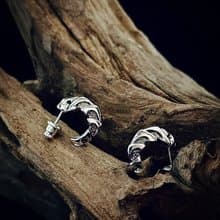 【新品】獸爪耳環/純銀/單隻